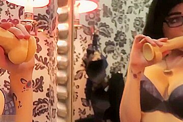 Softcore Oriental Legal Age teenager 18+ Tease In Panty