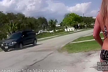 Sorority Hazing Risky Public Nudity For Hot College Girls In Tampa Florida
