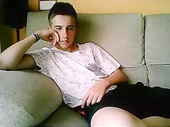 Spanish Cutiebig Cock And Smooth Bubble Ass On Cam