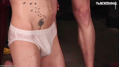Spanish Twink Is A Dirty Piss Slut Raw ( 1 Of 2) - KinkMen