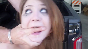 Spanked teen 18+ deepthroats