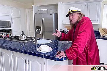 Special Demonstration For Her Three Stepdaughters Its Called How To Empty A Mans Cock