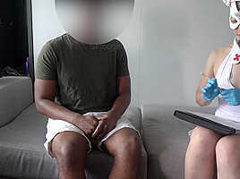 Sperm Bank - Bnwo Chinese Nurse Milks Bbc For A Cum Donation