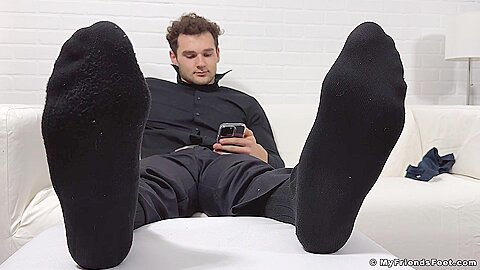Spy on Zak's Size 14 Feet and Socks - Zak