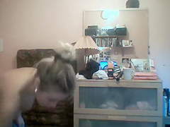 Spying nude Step sister searching for panties