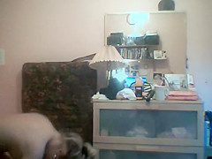 Spying nude Step sister searching for panties