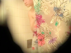 Spying on my Step sister in the shower