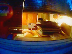 Spying through the window