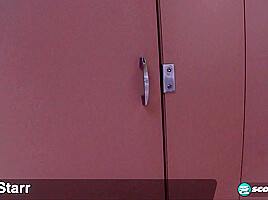 Stacie Visits The Men's Room