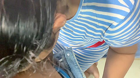 Step Sister And Step brother Making Fun With Boobs