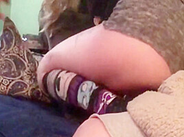 Step Sister Catches Me With Hard On