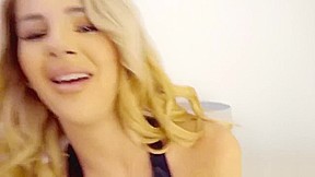 Step Sister Performs Maid Service on Step brother's Cock