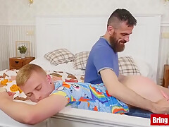 Step daddy Punishes Step son