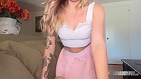Step daughter Lets Stressed Out Step-dad Nut In Her With Rory Knox