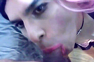 Step father Feeds Iasissyslut Large Dick