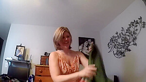 Step mommy Tries On New Swimsuits In Front Of Step son