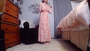 Step mommy Tries On New Swimsuits In Front Of Step son