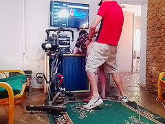 Stepmom Letting Creampie Her Pussy After She Caught Me Masterbating