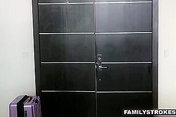 Stepson Fucks Stepma Right In Front Of Hubby With Christiana Cinn