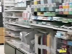 Store sharking encounter with slender marvelous slag being totally surprised