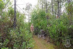 Str8 guy in the woods