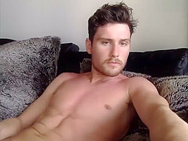 Straight UK Lad Relaxing On Chaturbate Pt  3
