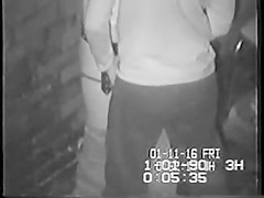 Street hooker in back alley