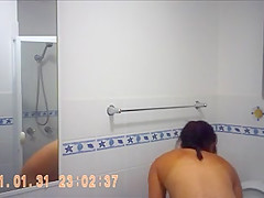 Stunning Girl Spied In Bathroom