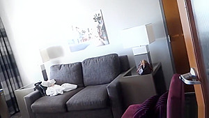 Stunning lesbian babe eats pussy