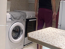 Stupid Maid Stuck In Washing Machine 12 Min