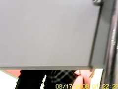 Such a sexy nude body of amateur got in change room