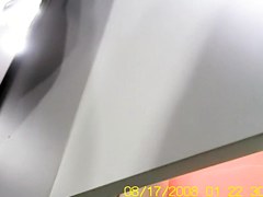 Such a sexy nude body of amateur got in change room