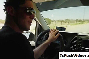 Sucks Tranny Khloe Kays Shedick In A Deepthroat Blowjob