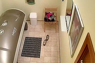 Sunbed Masturbation Session 11