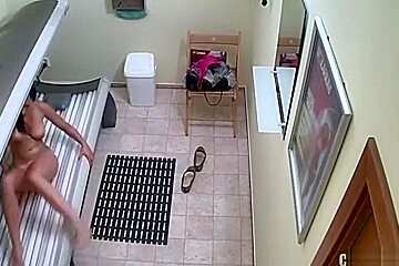 Sunbed Masturbation Session 11