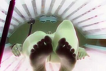 Sunbed Masturbation Session 11