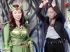 Super Heroine Asian Fetish Video