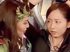 Super Heroine Asian Fetish Video