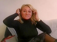 Super Hot Blonde Chick From Germany Pleasing A Cock In Pov