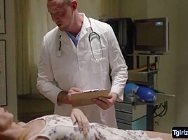 Super Slim Ts Tight Asshole Gets Banged In The Clinic With Crystal Thayer