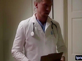 Super Slim Ts Tight Asshole Gets Banged In The Clinic With Crystal Thayer