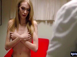 Super Slim Ts Tight Asshole Gets Banged In The Clinic With Crystal Thayer