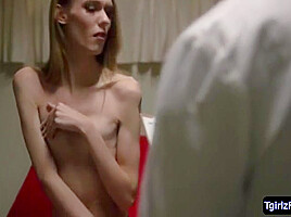 Super Slim Ts Tight Asshole Gets Banged In The Clinic With Crystal Thayer