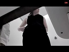 Sweet amateur had to change in changing room and show nudity