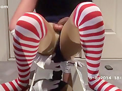 Swimsuit Anal Masturbation 1
