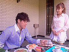 Syoko Akiyama In If    If Was Working Naked In Front Of Me With Her Big Tits Rippling    - Intro