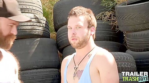 TRAILERTRASHBOYS Jack Dixon Has His Dick Blown Outdoor