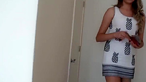 Tall Slender Model Takes Her First Black Cock @ Casting