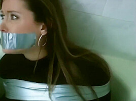 Tape Tied And Gagged - Christina Carter