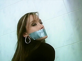 Tape Tied And Gagged - Christina Carter